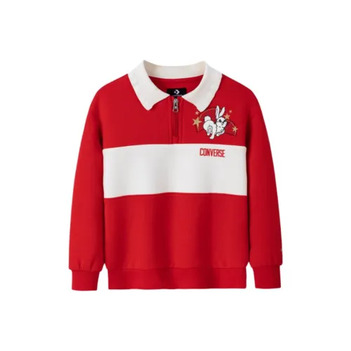 Конверс Поло Преппи Красный Детский