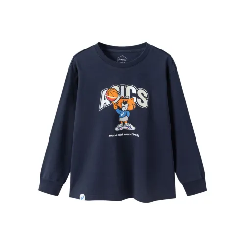 Asics Толстовка Sports Performance Темно-синий Children Возраст 3-7 лет