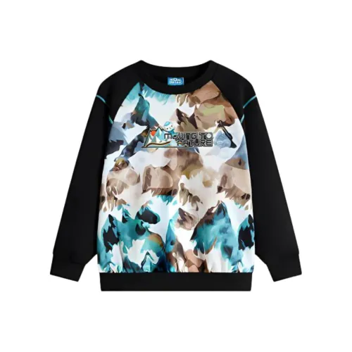 Antakids Толстовка Pure White С принтом по всей поверхности для детей 3-7 лет