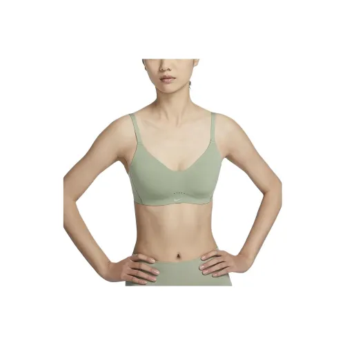 Nike Спортивное белье Женское Масляный зеленый
