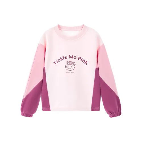 Disney Толстовка Strawberry Bear Series Розовая для детей 3-7 лет