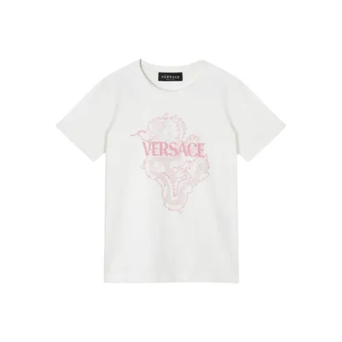 FANSIZHE T-рубашка SS24 Светло-розовый Красный Детская