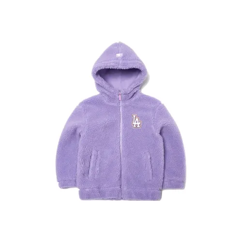 MLB KIDS Топ MLB Base Logo Подкладочная ткань Логотип Фиолетовый Детский