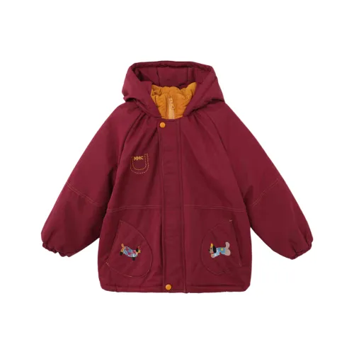 Mami Macca Хлопковый пуховик Красный для детей 3-7 лет
