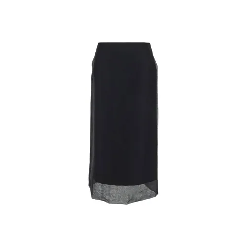 Спортивный Casual Long Skirt Women's Black