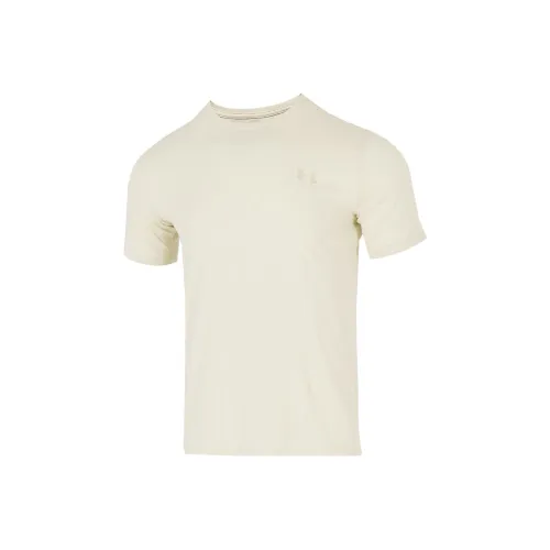 Under Armour T-Shirt Мужской Бежевый