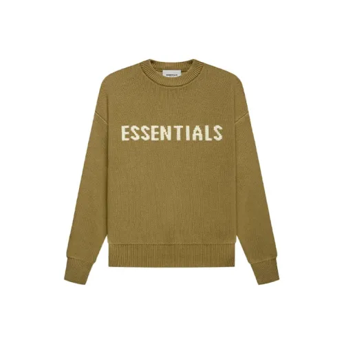 Fear of God Essentials FW21 Янтарный Kids Свитеры