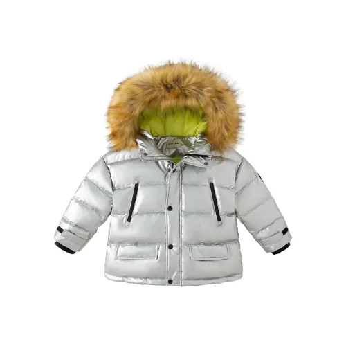 DAVE BELLA Пуховик Extreme Cold Серебряный Детский