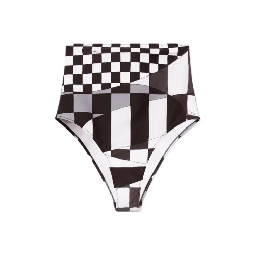 EMILIO PUCCI Бикини Купальники Женские Серый Черный