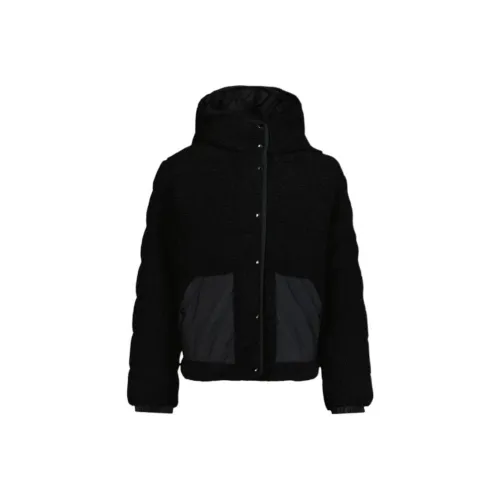 MONCLER Хлопковый пуховик Черный Детский