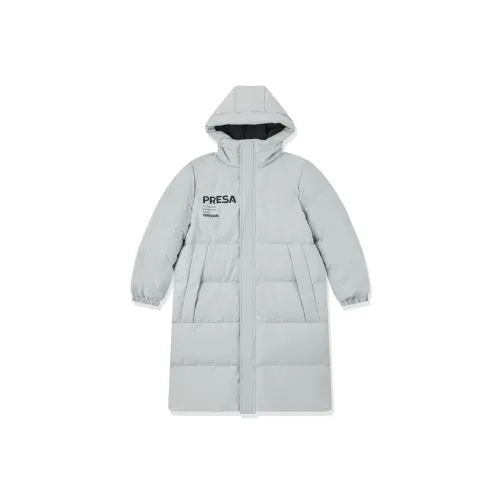 QIAODAN Пуховик Snow Mist Серый Подростки