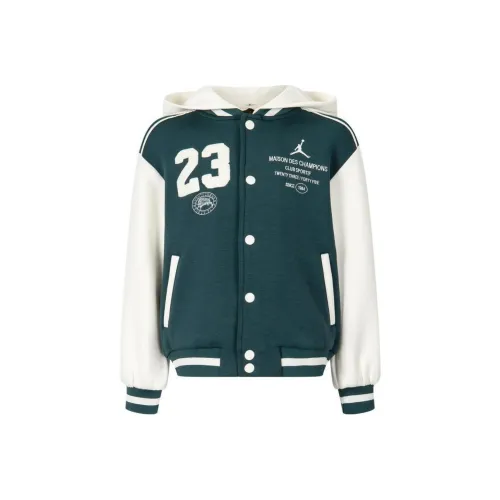 Джордан Куртки и Пальто Зеленый для детей 3-7 лет