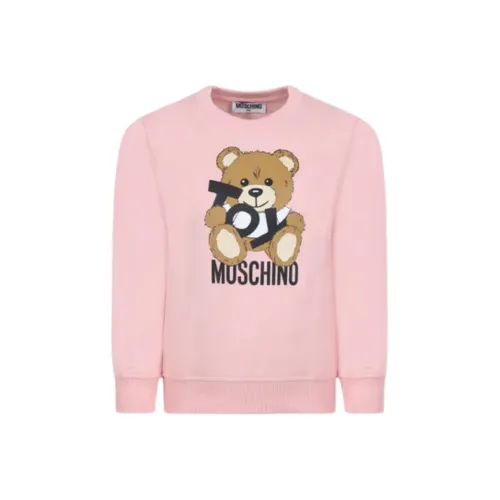 MOSCHINO Розовый Kids Свитшоты