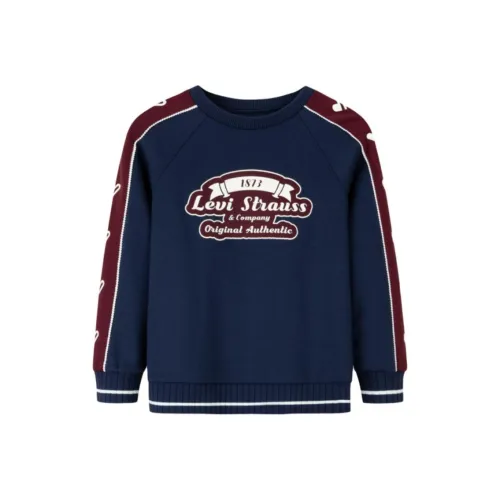 Levi's Свитшот Темно-синий Children Возраст 3-7 лет