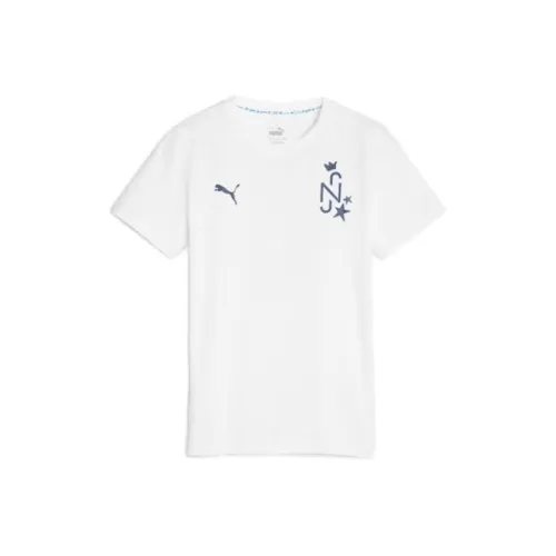 PUMA NJR INS Белый Kids T Рубашки