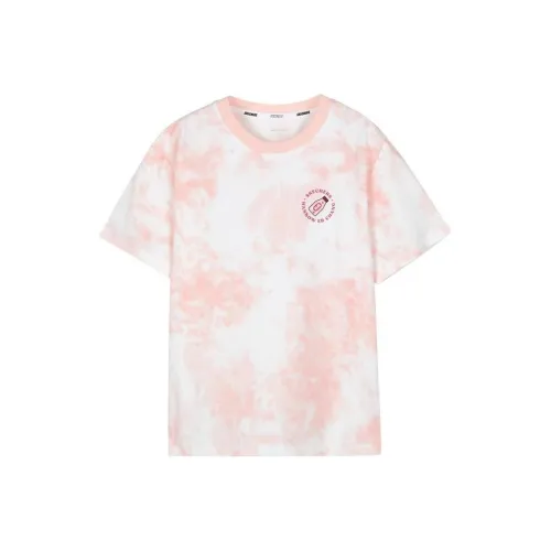 Skechers Hankou No. 2 Factory Joint Series T-рубашка Розовый Tie Dye Все Over The Этаж Детский