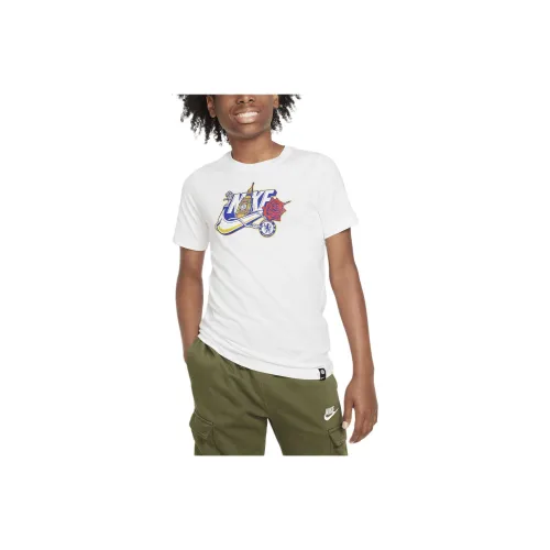 nike T-рубашка Chelsea F.C. белого цвета детская