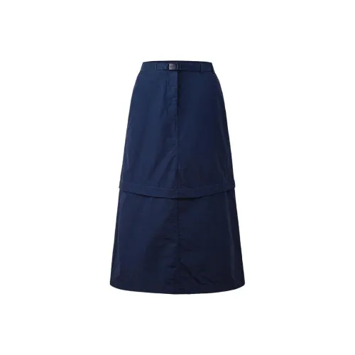 The North Face Повседневный Длинный Юбка Женская Темно-Синий