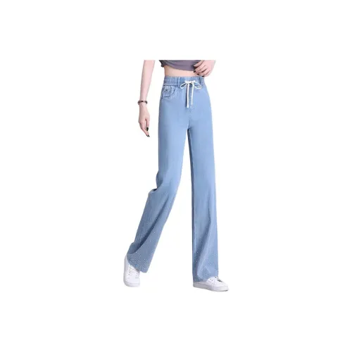 YIRANCHUN Синие Женские Джинсы