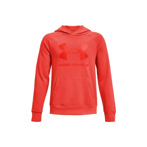 Under Armour Свитшот Детский Оранжевый Красный