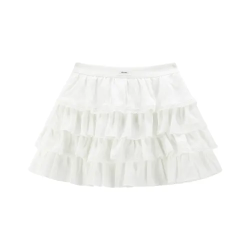 LEDIN Повседневные короткие юбки женские Mist White