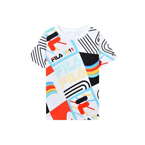 FILA KIDS T-рубашка с принтом для детей в возрасте 3-7 лет