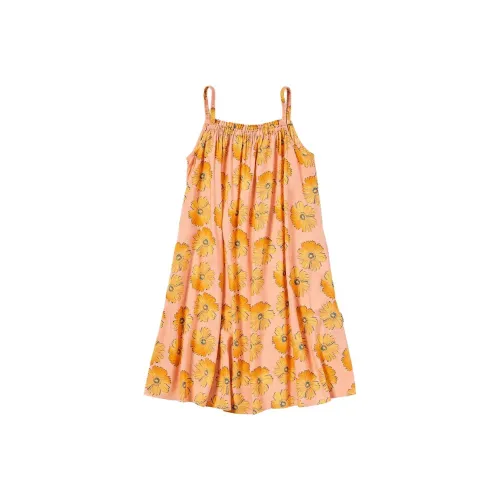 UNIQLO × Andy Warhol Детское платье летнее детское светло-оранжевое