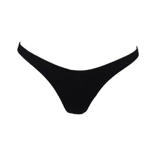 PRINCESS POLLY LOVE LETTERS HIGH CUT CHEEKY BIKINI BOTTOMS Плавки Женские BLACK BLACK