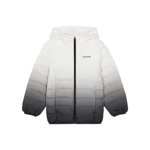 Skechers Kids Пуховик Дымчатый Черный Подростки