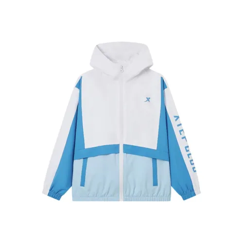 XTEP Куртки Пальто Jazz Синий Подростки