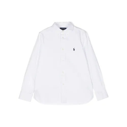 Polo Ralph Lauren Рубашка AUTUMN Лето Весна Детский Белый