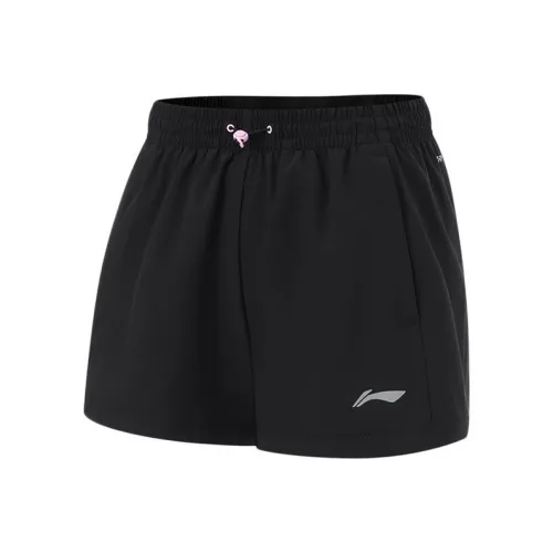 LINING Running Collection Черные Женские Спортивные Шорты
