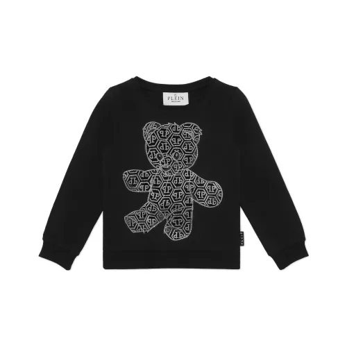 PHILIPP PLEIN Черный Kids Свитшоты