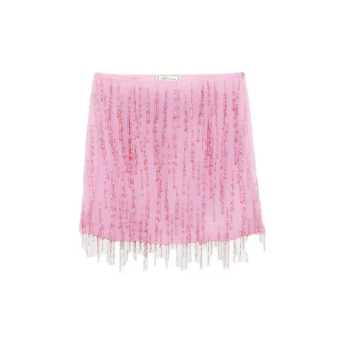 Blumarine Розовые Женские Повседневные Короткие Юбки