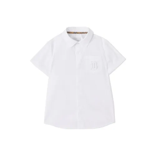 Burberry Рубашка SS23 Белая Детская