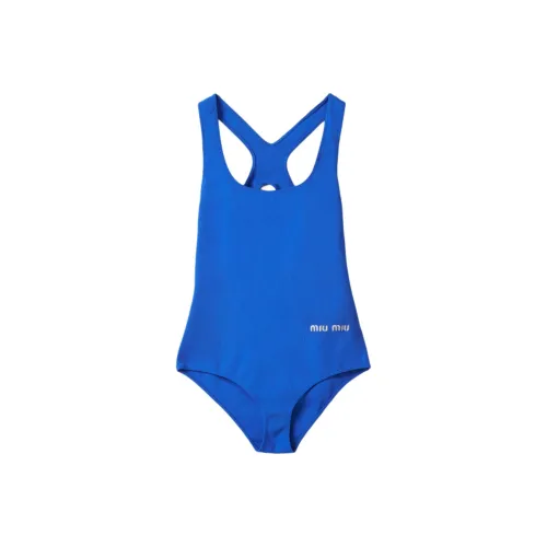 MIU MIU Ван-Пис Купальник Женские Индиго