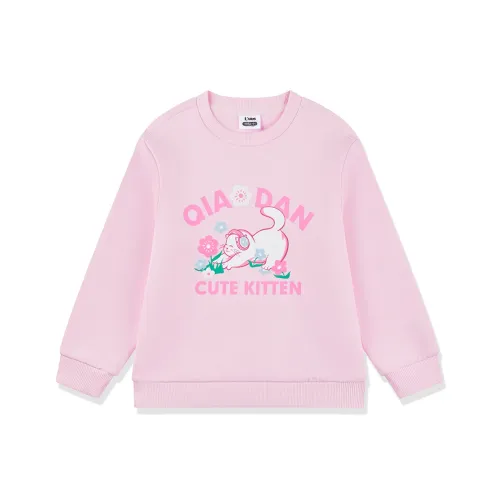 QIAODAN Толстовка Лепесток Фиолетовый Детский