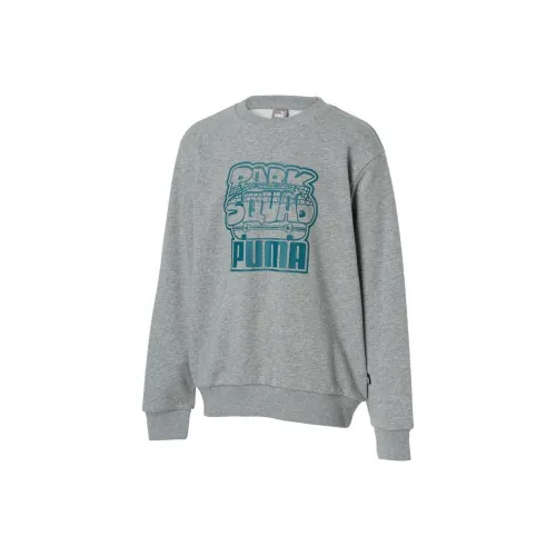 PUMA Толстовка ESS+ MID 90s FW24 Средне-серый Дети 3-7 лет
