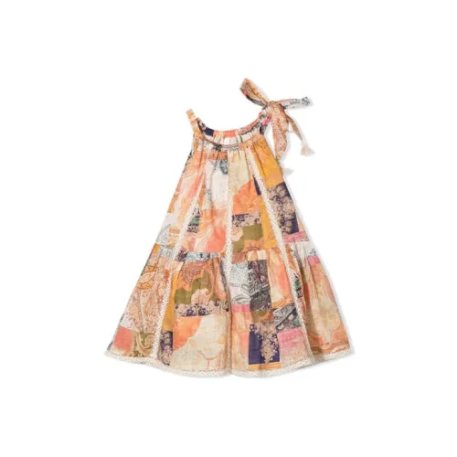 Zimmermann Платье Оранжевое Подростки