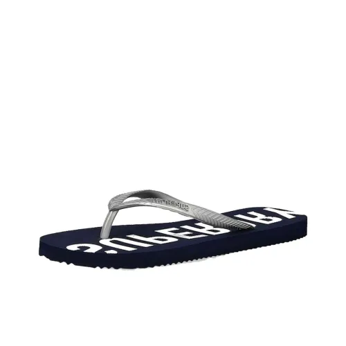 SUPERDRY Устойчивые к истиранию шлепанцы женские морской синий