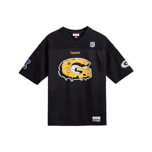 MITCHELL NESS x Lil Wayne Коллаборация SS25 T-Shirt Унисекс Черный