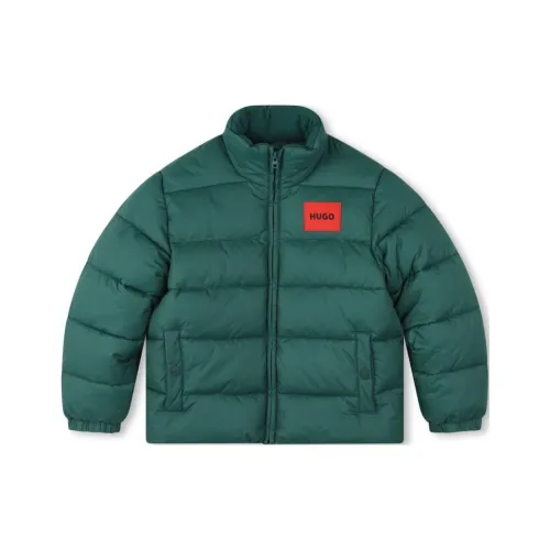 Hugo Boss Куртки и Пальто Лесной Зеленый Детский