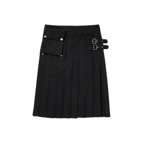 OPEN YY Повседневные короткие юбки Женские Черный