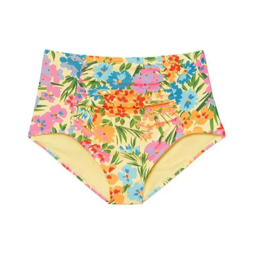 Victoria's Secret ADORE ME Shelby High Обхват талии Плавание Низ TB Плавки Женские Желтый