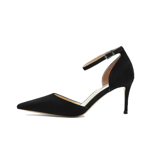 NINE WEST Высокие каблуки Черный Женский
