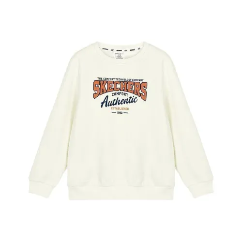 Skechers Зефирный белый Kids Свитшоты
