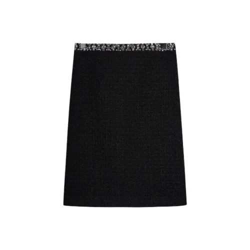 KARL LAGERFELD Повседневные короткие юбки Женские Черный