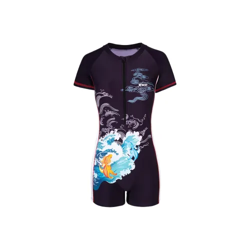 XTEP Van Pis Купальник Женский Черный