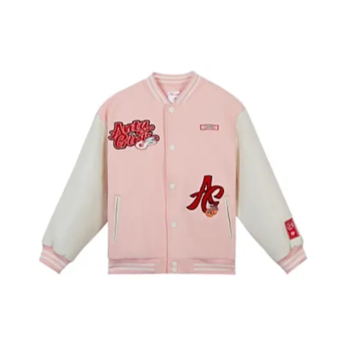 Antakids Бейсбольная куртка Розовый Подростки