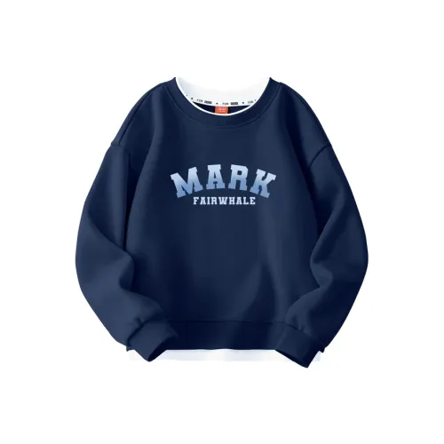 FAIRWHALE Толстовка Темно-синий Синий Дети Возраст 3-7 Лет
